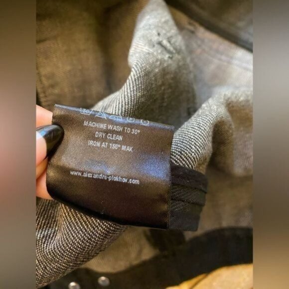 Alexandre Plokhov Black Denim Cargo Jacket - Picture 11 of 11